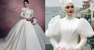 لباس عروس پوشیده