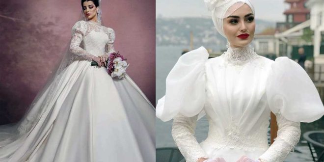 لباس عروس پوشیده