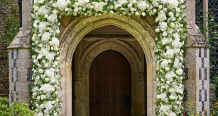 گل آرایی باغ تالار پذیرایی