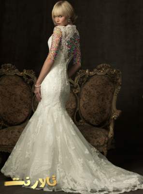 لباس عروس, مدل دانتل لباس عروسی
