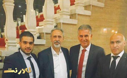عکس علی منصوریان کی‌روش در جشن عروسی