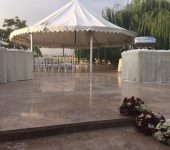 فضای باز باشکوه تالار عروسی کلاسیک