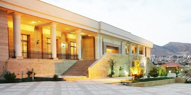 تالار پذیرایی صدرا شیراز,باغ تالار صدرا شیراز