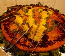 پذیرایی باغ تالار ایرانی, غذای تالار