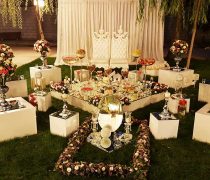 سفره عقد تشریفات باغ ایرانی