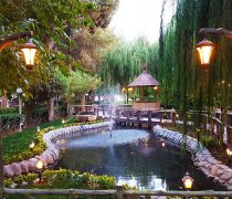 باغ تالار احمدآباد مستوفی, باغ تالار ایرانی تهران