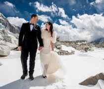 برزگزاری مراسم عروسی زمستان اورست