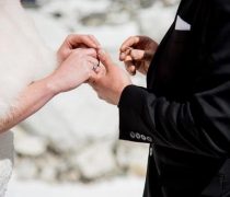 عروسی برف زمستان