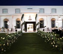 عکس باغ تالار عمارت والا شهریار