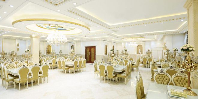 صندلی ها و دکوراسیون سالن تشریفات کلاسیک