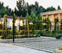 باغ عمارت مجلل یاسین